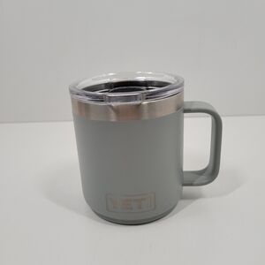 Yeti Rambler Gray 10 oz Stainless Steel Insulated Mug with Lid